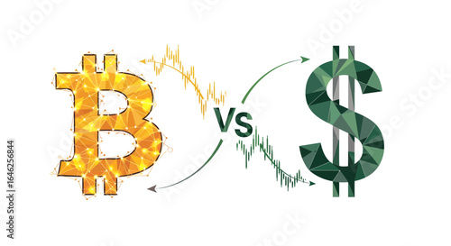 A Comprehensive Analysis of Bitcoin and Dollar Trends in Financial Markets