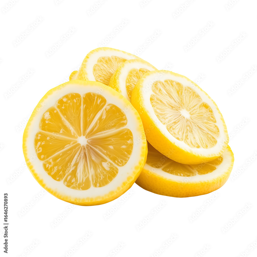 Juicy Lemon Slices Vibrant Yellow Citrus Fruit, Close-up Studio Shot on Black Background, Perfect for Food, Drink, and Health Concepts Juicy Lemon Slices Vibrant Yellow Citrus Fruit, Close-up Studio Shot on Black Background, Perfect for Food, Drink, and Health Concepts