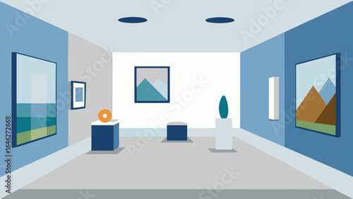 Minimalist Art Gallery Interior Exhibition Museum Design