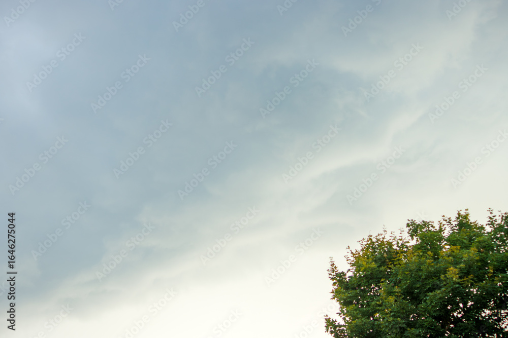 Obraz premium Rain clouds in the sky