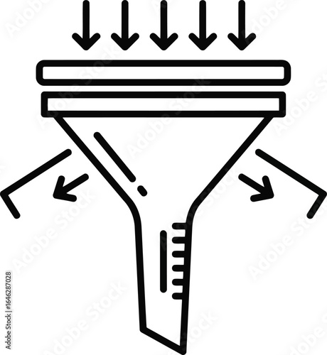 Streamlining Processes A Funnel for Optimized Workflow