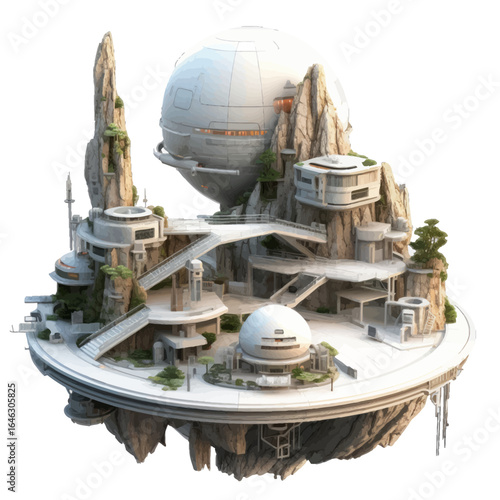 alien base on moon