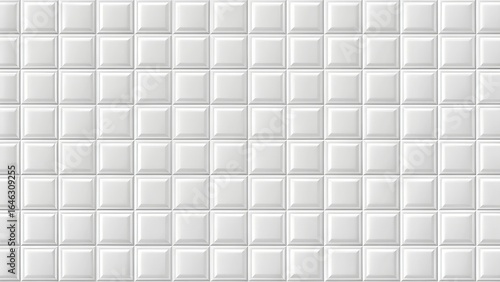 fine textured white tile pattern square rectangle