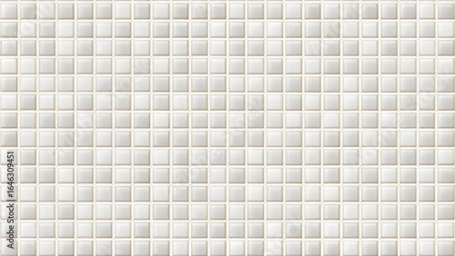 glossy white micro mosaic tile texture faint