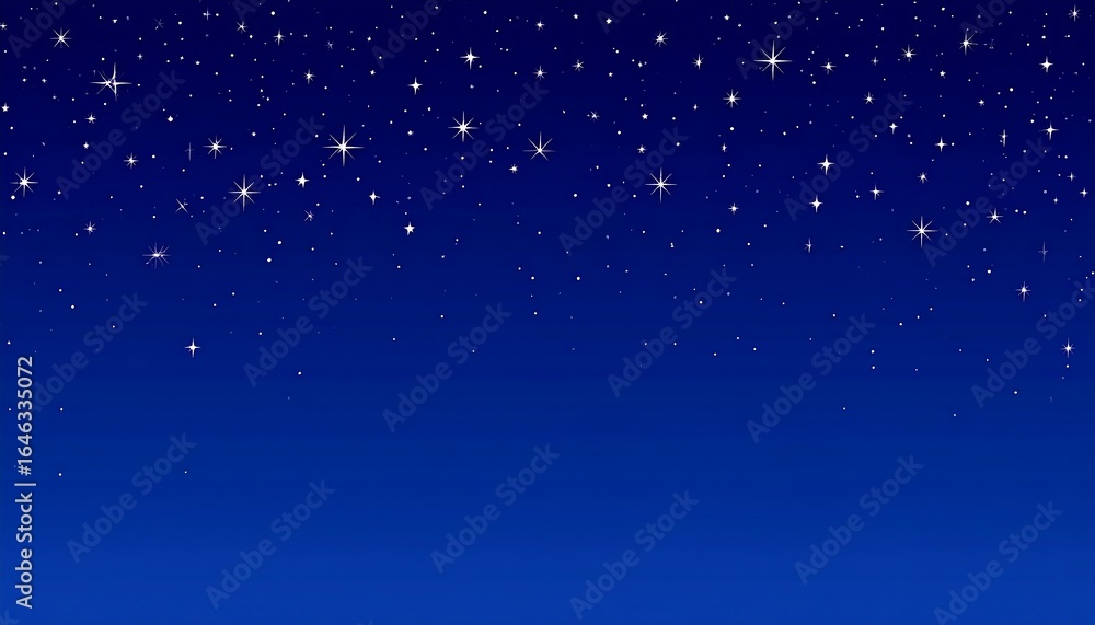 Fototapeta premium Night sky with stars (1)