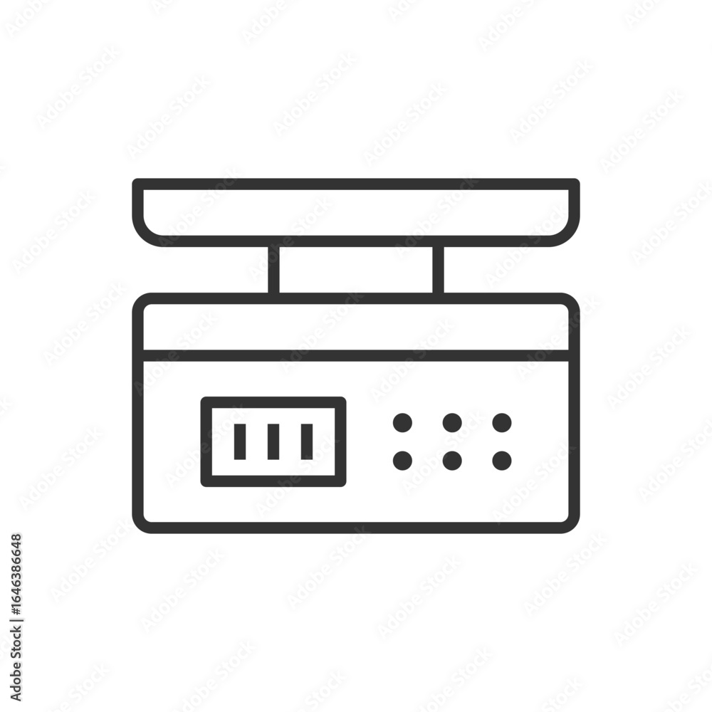 Obraz premium Scale Icon
