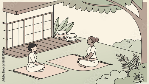 Mindfulness Retreat Outdoors: Peaceful Meditation in Nature