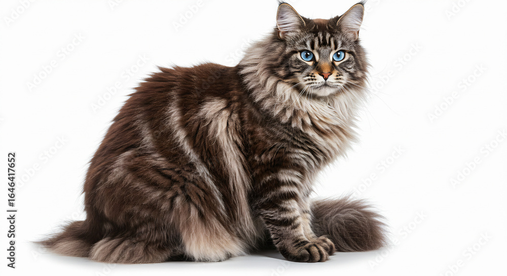 Fototapeta premium maine coon cat