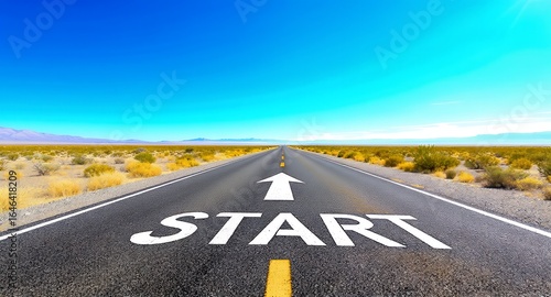 Wallpaper Mural Begin Your Journey Open Road Ahead, New Beginnings, Start Your Adventure Torontodigital.ca