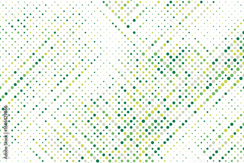 Colorful halftone background vector, abstract backdrop design with two tone pattern and copy space for edit your content. Multicolor random dots grunge background.