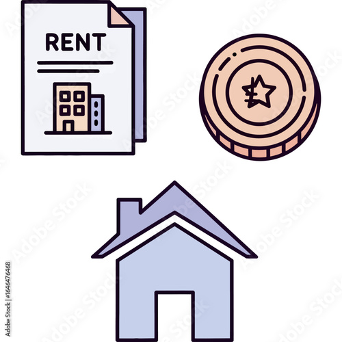 Rent Payment House, Apartment, Property, Lease Agreement, Coin