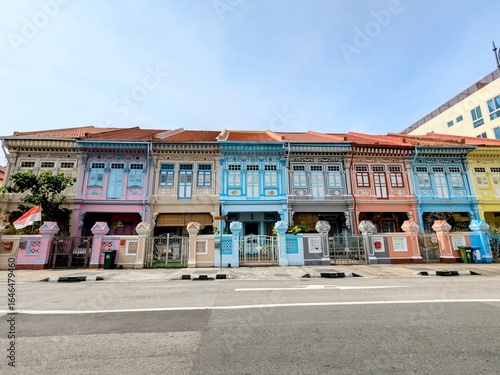 the colorful peranakan house of koon seng road in singapore