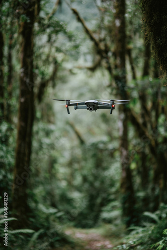 drones equipped with highquality microphones capture serene sounds of rainforest in remote locations