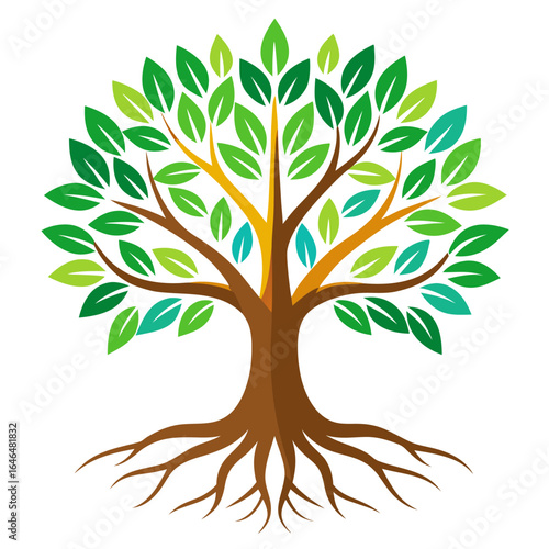 Vector Tree Silhouette