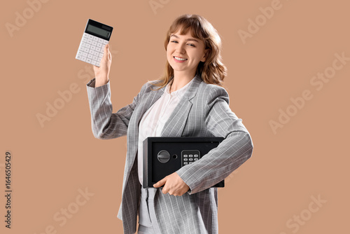 Beautiful young happy woman...