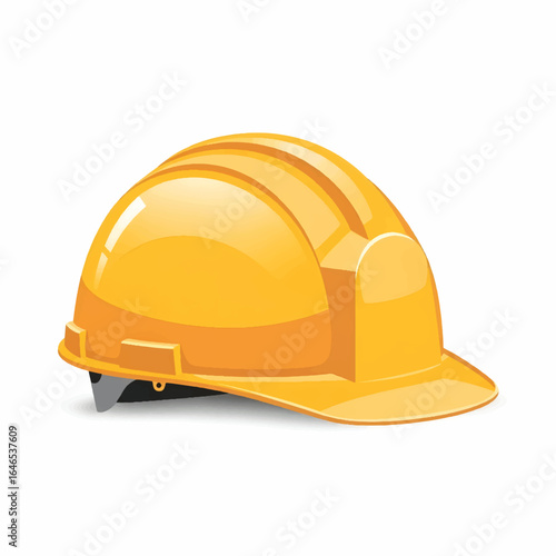 Safety First Yellow Hard Hat Construction Worker Protection
