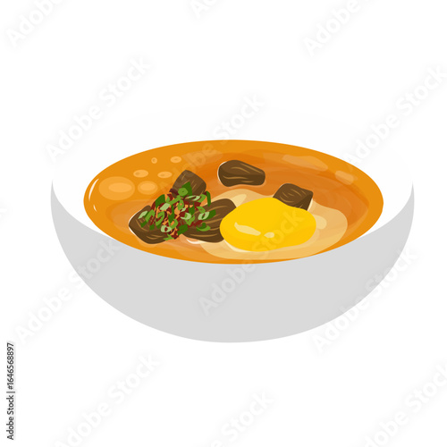 soup with meat