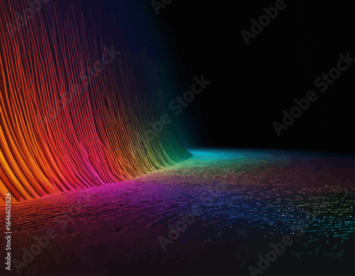 Colorful Gradient vector, Attractive design, professional color selection 
