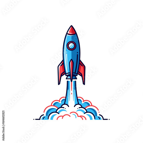 Startup Launch Vector Icon