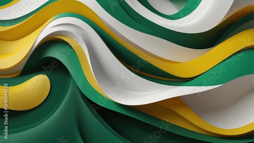 Gradient abstract curve wave wavy line background for creative project