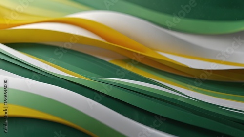 Gradient abstract curve wave wavy line background for creative project