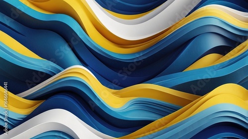 Gradient abstract curve wave wavy line background for creative project