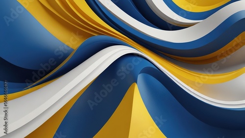 Gradient abstract curve wave wavy line background for creative project
