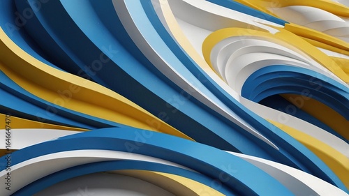 Gradient abstract curve wave wavy line background for creative project