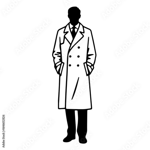 Man in a Trench Coat