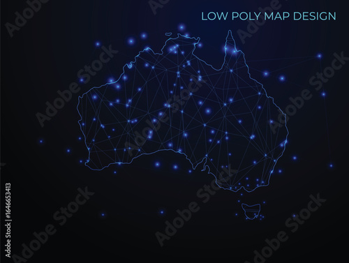 abstract digital networking connectivity vector map design