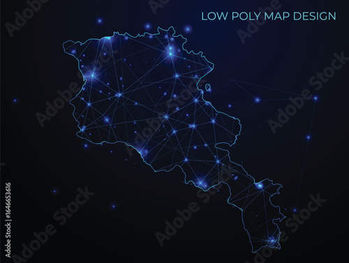 abstract digital networking connectivity vector map design