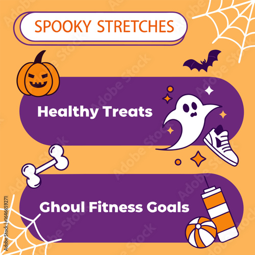 Spooky stretches healthy treats and ghoul fitness goals for a frightfully fit halloween season