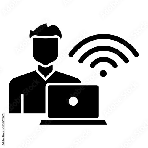 home office Solid icon