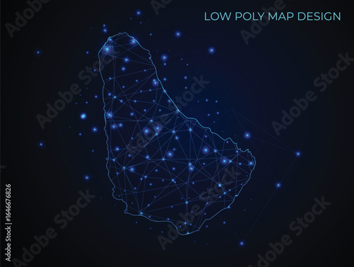 abstract digital networking connectivity vector map design