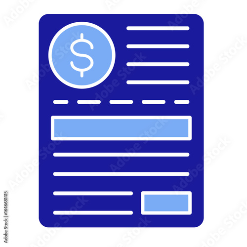 Bank Book  Icon Element For Design