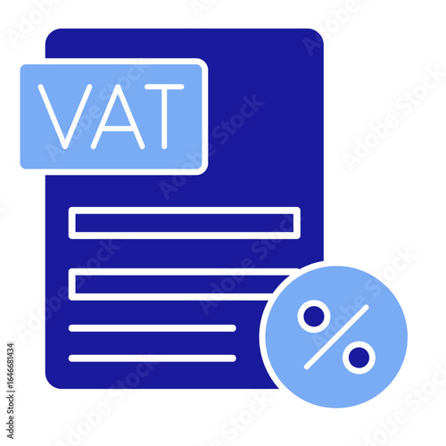 Vat  Icon Element For Design