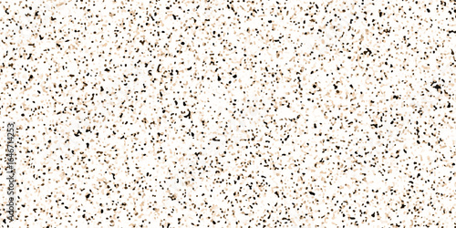 Terrazzo flooring texture polished stone and grain noise pattern old surface marble for background. brown and white paper and marble texture. quartz surface for bathroom or kitchen countertop.