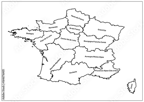 Paris Map White Edition – France City Vector Outline for Travel, Tourism, and Modern Wall Art Projects