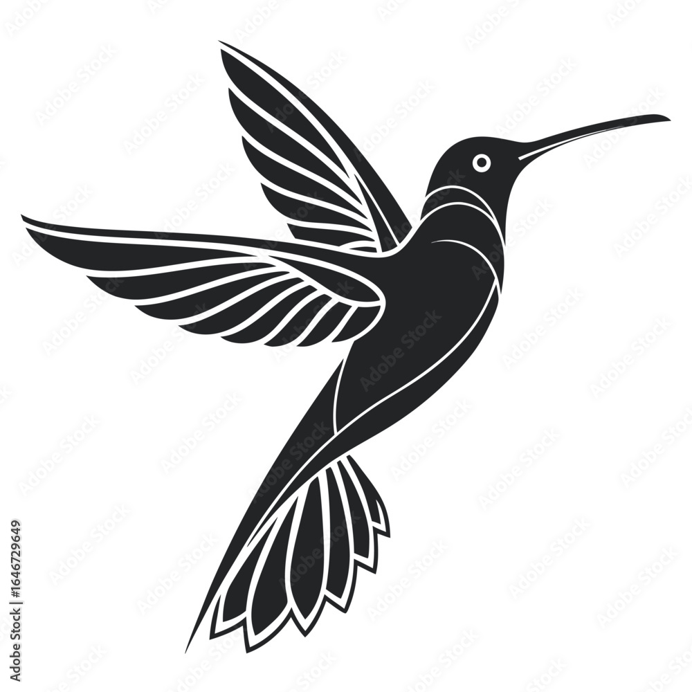 Obraz premium hummingbird on a branch