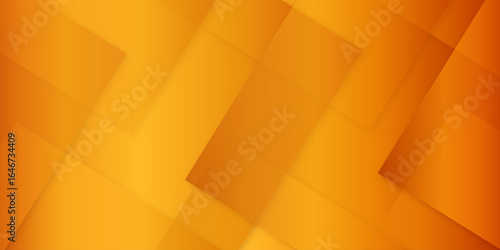 Abstract yellow, orange technology concept diamond triangle geometric line background. modern seamless business technology concept geometric shapes. squares and triangle with soft shadows as pattern.