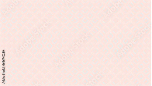 A clean and sophisticated geometric line pattern with a seamless and airy layout, featuring intersecting soft pastel peach and baby blue lines for a gentle look.