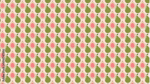 A single, whole green guava fruit with a few leaves, isolated on a white background, highlighting its round shape and its reputation as a vitamin-rich tropical treat.