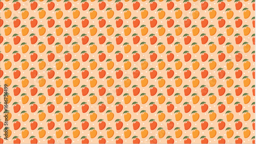 A beautiful whole mango with a smooth, colorful skin of red, green, and orange, isolated on a white background, representing healthy, exotic, and natural food.