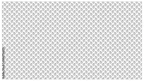 A beautiful assortment of various tropical leaves, skillfully drawn in a minimalist line art style, providing clean and elegant elements for any modern project.