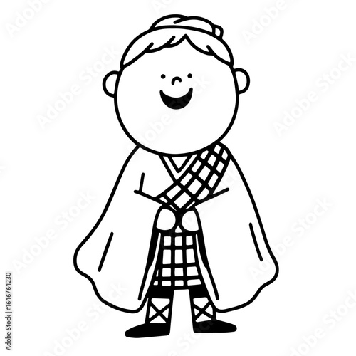 Cute Scottish Highland Dress