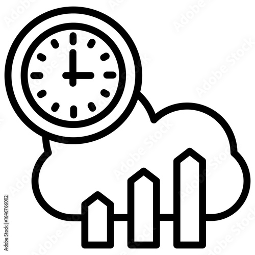 Real Time Processing Icon