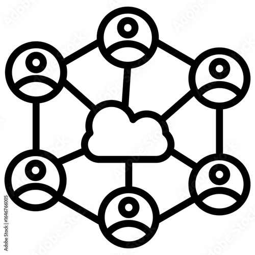 Federated Learning Icon