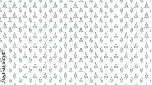 A versatile collection of monoline Christmas tree icons, featuring different simple designs that are perfect for creating a cohesive and modern look on social media.