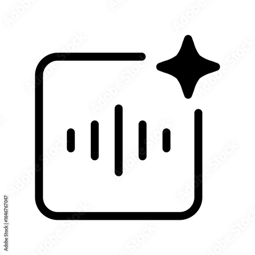 AI Speech Recognition Icon