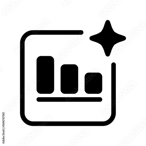 AI Graph Reading Icon